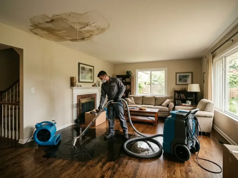 attic-pipe-burst-ceiling-drip-008 — frequently asked questions, Water Damage Restoration & Carpet Care in Clover Creek, WA